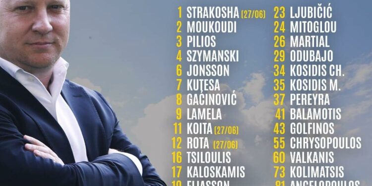 Η αποστολή της ΑΕΚ για την προετοιμασία στην Ολλανδία