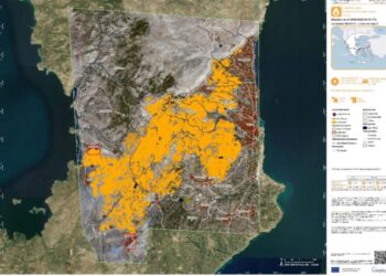 Σε ύφεση η φωτιά στη Χίο: Στάχτη πάνω από 40.000 στρέμματα