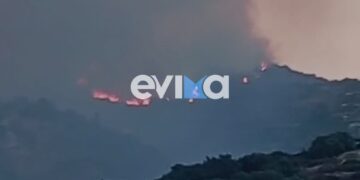 Φωτιά στην Εύβοια: Εκκενώθηκε ξενοδοχείο, ήχησε το «112»