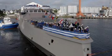 Βίντεο της Naval Group με την καθέλκυση της φρεγάτας «Φορμίων»