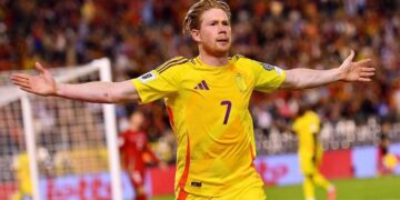 Ο Κέβιν Ντε Μπρόινε «λύτρωσε» το Βέλγιο κόντρα με την Ουαλία