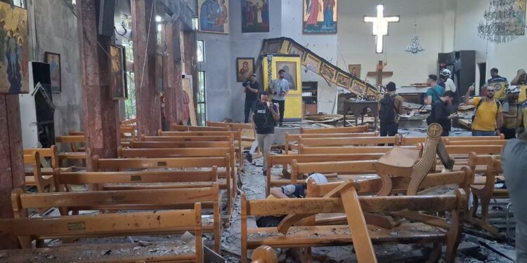 Συλλήψεις ατόμων «που εμπλέκονται» με την τρομοκρατική επίθεση σε εκκλησία στη Δαμασκό