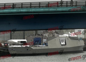 Αποστολή στη Γαλλία: Στο νερό η τρίτη φρεγάτα FDI Belharra
