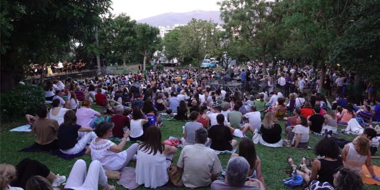 H Γιορτή της Μουσικής στον Κήπο του Μεγάρου