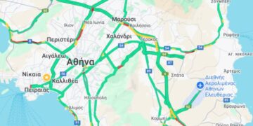 LIVE η κίνηση: Μποτιλιάρισμα σε Κηφισό και Αττική Οδό