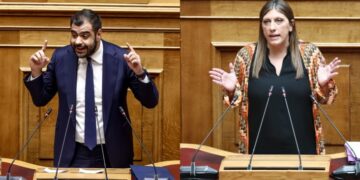 Άγρια κόντρα Μαρινάκη-Κωνσταντοπούλου στη Βουλή: «Αγαπάτε πολύ τον Γκέμπελς»