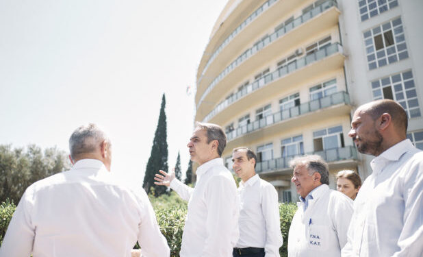 Το ΚΑΤ επισκέφθηκε ο Κυριάκος Μητσοτάκης