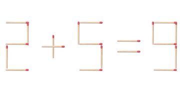 Mπορείτε να διορθώσετε την ισότητα μετακινώντας μόνο ένα σπίρτο; Έχετε 10 δευτερόλεπτα