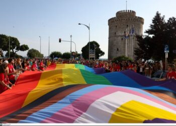 7 προσαγωγές κατά τη διάρκεια της παρέλασης για το 13ο Thessaloniki Pride