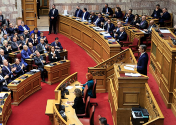 Kyriakos Mitsotakis in Parliament on the new Highway Code