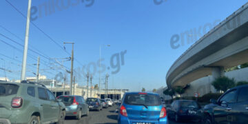 Τροχαίο με καραμπόλα 4 οχημάτων στην Αττική Οδό