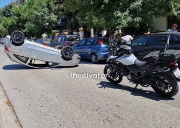 Θεσσαλονίκη: Τροχαίο με έναν τραυματία