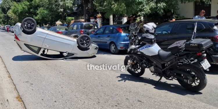 Θεσσαλονίκη: Τροχαίο με έναν τραυματία