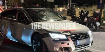 17χρονος που οδηγούσε ηλεκτρικό πατίνι εκσφενδονίστηκε έπειτα από σύγκρουση με αυτοκίνητο