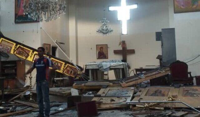 Islamic terrorist attack on an Greek Orthodox church in Syria – Reports of many dead (video)
