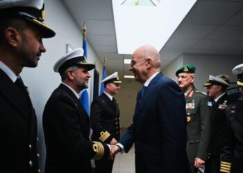 Dendias on the launching of the frigate HS Formion: It is a great moment for Greece – Discussions for a 4th frigate are being completed