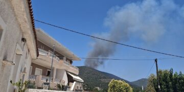 Φωτιά στον Μαραθώνα: Μήνυμα από το 112