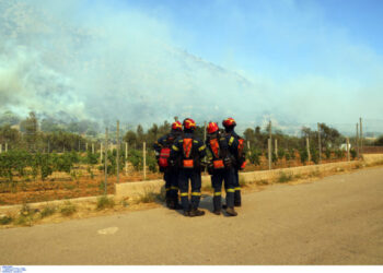 Σε πύρινο κλοιό η Χίος: «Η φωτιά έχει απλωθεί, το μέτωπο είναι πολύ μεγάλο» – Συνεχείς εκκενώσεις οικισμών