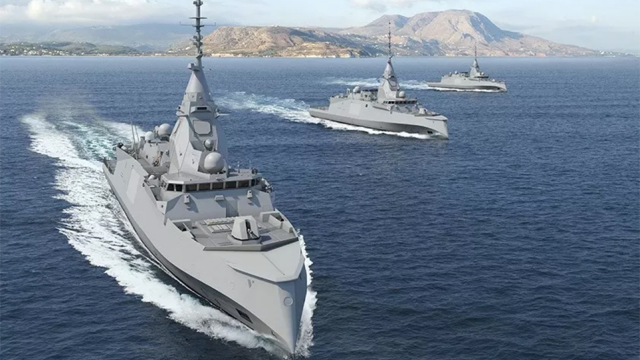 Hellenic Navy frigates south of Crete to counter human traffickers