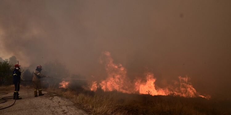 Φωτιά στην Χίο: Ήχησε ξανά το 112