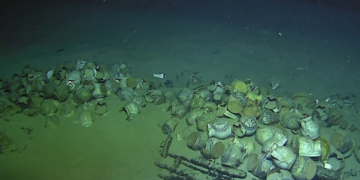 Ναυάγιο του 16ου αιώνα ανακαλύφθηκε σε βάθος ρεκόρ