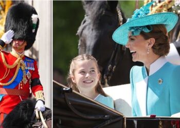 Trooping the Colour: Στα γαλάζια Κέιτ Μίντλετον και πριγκίπισσα Σάρλοτ