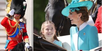 Trooping the Colour: Στα γαλάζια Κέιτ Μίντλετον και πριγκίπισσα Σάρλοτ