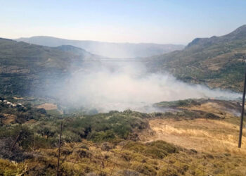 Μήνυμα από το 112 για τη φωτιά στο Λασίθι