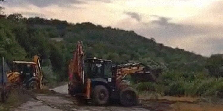 Κατολισθήσεις στην ΕΟ Κοζάνης – Γρεβενών λόγω έντονων καιρικών φαινομένων