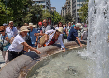The first heatwave of the summer is coming — Larissa at 42°C, Attica will “turn red” too, temperatures in the 5 largest cities