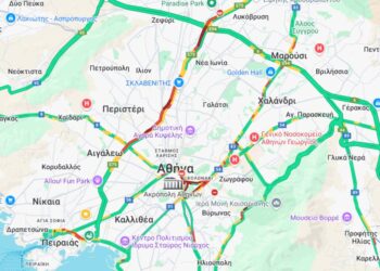 LIVE η κίνηση: Μποτιλιάρισμα στους δρόμους της Αττικής