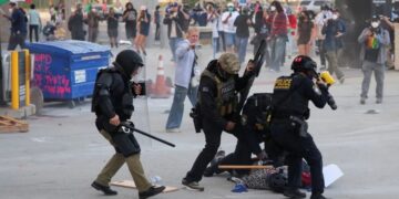 Επεισόδια και συλλήψεις κατά τη διάρκεια επιχείρησης της ομοσπονδιακής υπηρεσίας μετανάστευσης