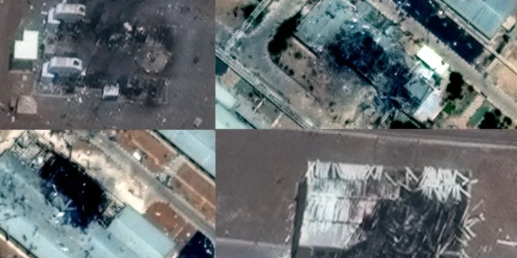 Οι ζημιές σε βασικές πυρηνικές εγκαταστάσεις του Ιράν μέσα από δορυφορικές εικόνες