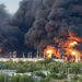 Shocking videos of the Ukrainian attack on a refinery in Engels, Russia