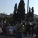Ένταση στη συγκέντρωση αλληλεγγύης στον παλαιστινιακό λαό