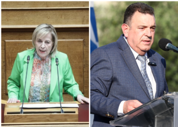 Οι ανεξάρτητοι βουλευτές Αρετή Παπαϊωάννου και Νίκος Παπαδόπουλος συνυπογράφουν την πρόταση Καρυστιανού