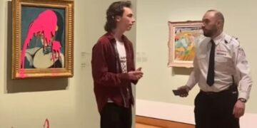 Μόντρεαλ: Ακτιβιστής για το κλίμα έριξε ροζ μπογιά σε πίνακα του Πικάσο