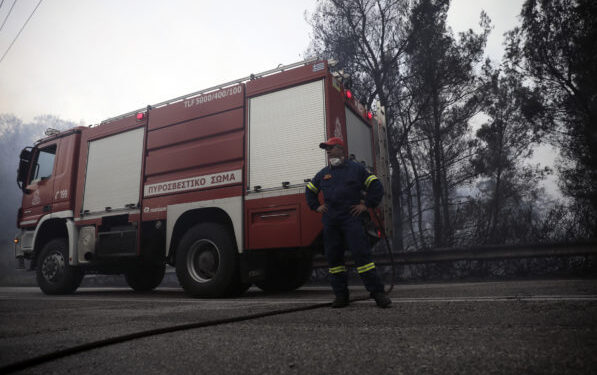 Φωτιά στα Χανιά – Μήνυμα από το 112