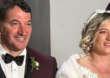 Πύρρος Δήμας – Αφροδίτη Σκαφίδα: Βάπτισαν την κόρη τους – Το όνομα που επέλεξαν και οι τρυφερές στιγμές