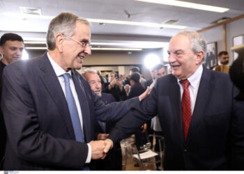 Νέα κοινή εμφάνιση Σαμαρά και Καραμανλή