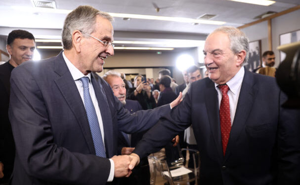 Νέα κοινή εμφάνιση Σαμαρά και Καραμανλή