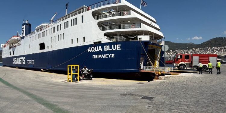 SEAJETS: Μεταφέρει ξανά στη Χίο ισχυρές πυροσβεστικές δυνάμεις