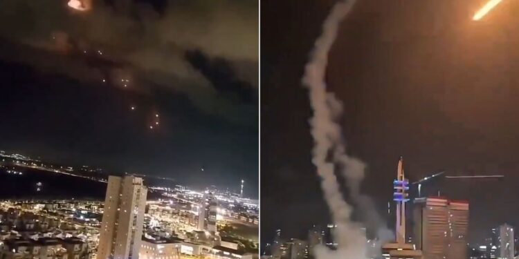 Ισραήλ: Τουλάχιστον 22 τραυματίες έπειτα από τις επιθέσεις του Ιράν με βαλλιστικούς πυραύλους