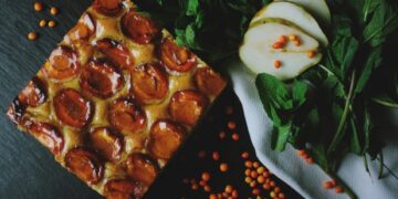 Συνταγή για ανάποδη τάρτα με νεκταρίνια