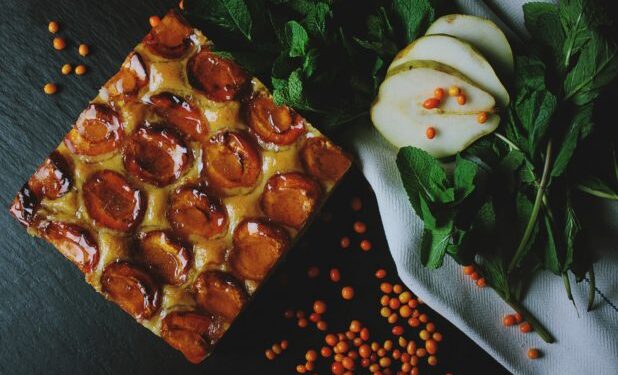 Συνταγή για ανάποδη τάρτα με νεκταρίνια