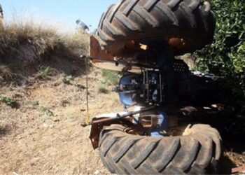Τραγωδία σε χωριό της Έδεσσας: 41χρονος καταπλακώθηκε από τρακτέρ