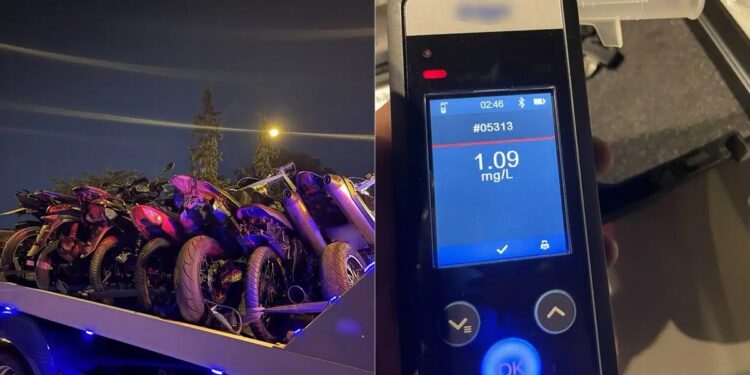 Τροχαία Αττικής: 166 οδηγοί βρέθηκαν θετικοί σε αλκοτέστ σε σχεδόν 8.000 ελέγχους