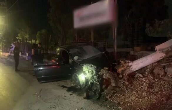 Κρήτη: Σοβαρό τροχαίο με 4 τραυματίες εφήβους στο Τυμπάκι