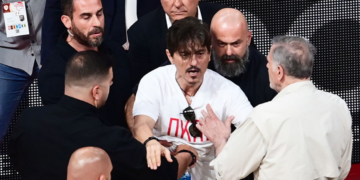 Dimitris Giannakopoulos: Ten-month ban from stadiums for the owner of Panathinaikos BC due to his behavior at SEF