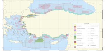 Turkey submits its own Maritime Spatial Planning map to UNESCO – Effectively dividing the Aegean sea in two